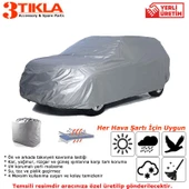 Mini Hatch 2008 İçin 4 Mevsim Kullanımlı, Su ve Toz dan Koruyan Miflonlu Araba Örtüsü - 2