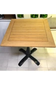 ADIM EBATLAMA CAFE MASA BAMBU  ahşap yemek masası - 5