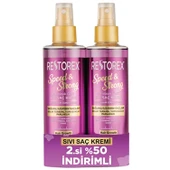 Restorex Speed & Strong Sarmaşık Özlü Sıvı Saç Kremi 2 x 200 ml - 1