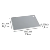 Saban Basic L Kesme Tahtası | Antibakteriyel, Kaymaz, Sulu Yemekler İçin Oluklu, Gıdaya Uygun 20,5 x 29 cm thumbnail 5