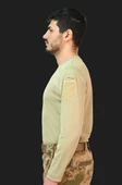 TAKTİKAL TİŞÖRT UZUNKOL BEJ - 2
