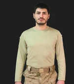 TAKTİKAL TİŞÖRT UZUNKOL BEJ - 1