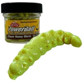 Berkley Powerbait Garlic Power Honey Worm Silikon Alabalık Yemi  Orange - 1