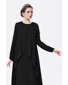 KREP ŞİFON ELBİSE - 2