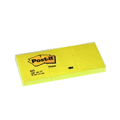 Post-it Yapışkanlı Not Kağıdı (4 adet) 3 Blok 100 YP 38x51 Sarı 653-- - 1