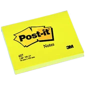 Post-it Yapışkanlı Not Kağıdı  (12 li)  100 YP 76x102 Sarı 657 - 1