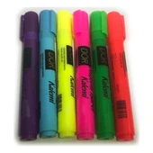 Picador Fosforlu Kalem Mor 421 (10 adet) - 1