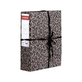 Alemdar Bağlı Klasör İpli Karton Dar Siyah  25 Lİ PAKET-25-LI-PKT thumbnail 1