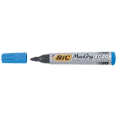 Bic Markör Permanent 1.7 MM Yuvarlak Uçlu Mavi 2000 (12 adet) - 1