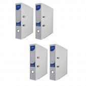 Büro Klasör Geniş Noki Beyaz Büro Klasörü Halkalı 4 Adet thumbnail 1