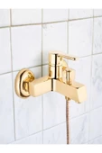 Kare Banyo Stil Mix Gold Banyo Bataryası - 4