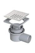 Muhtelif Maxiflow 10x10 Cm Ø50 Yandan Çıkışlı Line Yer Süzgeci (3011.0Y050K.010.1) - 4