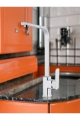 Kare Banyo Siera Mıx Eviye Bataryası (Uzun Borulu) Yüksek Kalite 2 Yıl Garantili - 1