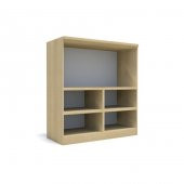 5 Raflı Çocuk odası Anaokulu Kreş Dolap Akçaağaç - 1