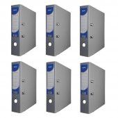 Büro Klasör Geniş Noki Gri Büro Klasörü Halkalı 6 Adet - 1