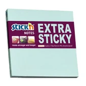 Hopax Stıckn Yapışkanlı Not Kağıdı (12 adet)Extra 90 YP 76x76 Pastel Mavi 21663 - 1