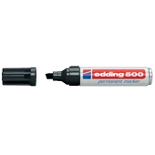 Edding Markör Permanent Kesik Uçlu 2-7 MM Siyah 500 (10 adet ) - 2