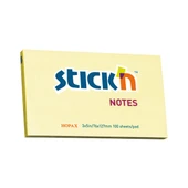 Hopax Stıckn Yapışkanlı Not Kağıdı (12 adet) 76x127 Sarı 21009 - 2