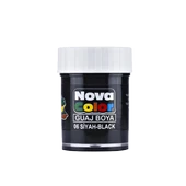 Nova Color Guaj Boya Şişe 12 Lİ Siyah NC-108-12 Lİ PAKET-12-LI-PKT - 1