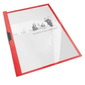 Esselte Sıkıştırmalı Dosya Sırttan Klips Kırmızı 563730 ( 25 adet) - 2