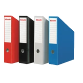 Esselte Kutu Klasör (6 adet ) (Magazinlik) Karton 7.2x31.5x25 Siyah 5276-95 - 1