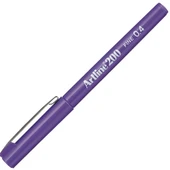 Artline Fineliner 0.4 MM Mor (12 li) thumbnail 3