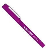 Artline Fine Writing Pen 0.4 MM Eflatun (12 li) thumbnail 1
