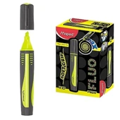 Maped Fosforlu Kalem Max Fluo Peps Mini 10 LU Sarı 742934 - 1