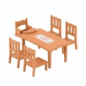 4506 Sylvanian Families Yemek Masası Seti - Figürler Ayrı Satılır +3 Yaş - 2
