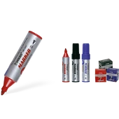 Mikro Markör Permanent Jumbo 7 MM Mavi  (10 lu kutu mavi) MR-6007 thumbnail 2