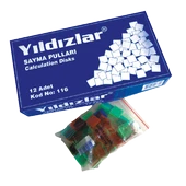 Yıldızlar Sayma Pulları 116-12-LI-PKT - 1