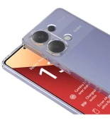 Logis Redmi Note 13 Pro 4G Kılıf Süper Silikon Şeffaf - 5