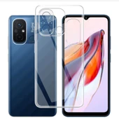 Logis Redmi 12C Kılıf Süper Silikon Şeffaf - 3