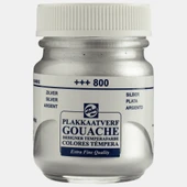 Talens Guaj Boya 16 ML Silver (Gümüş) 800 (10 adet) - 1