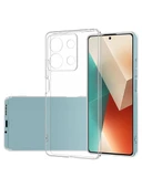 Logis Redmi Note 13 Pro Plus Kılıf Süper Silikon Şeffaf - 2
