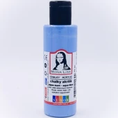 Monalisa Akrilik Boya Chalky 70 ML Aqua Mavi SD170-07  (12 adet) - 1