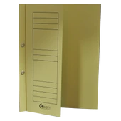 Bafix Yarım Kapak Dosya Karton Sarı (1 Paket 50 Adet) - 1