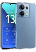 Logis Redmi Note 13 Kılıf Süper Silikon Şeffaf - 2