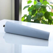 Ahşap Ayak 12 Cm Açık Mavi M8 Civatalı Bağlantı Aparatlı Dolap Mobilya Koltuk Kanepe Destek Ayağı Ayakları - 2