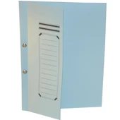 Bafix Yarım Kapak Dosya Karton Mavi (1 Paket 50 Adet) - 1