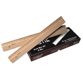 Yıldızlar Standart Cetvel Tahta 30 CM 83--24 LÜ - 1