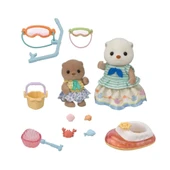 5804 Sylvanian Families Su Samuru Kız Kardeşler Ve Şnorkel Seti +3 Yaş - 2