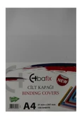 Bafix Cilt Kapağı Plastik Opak A4 160 MIC Şeffaf (100 lü) - 1