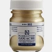 Talens Guaj Boya 16 ML Light Gold (Parlak Altın)(10 adet ) 802 - 1