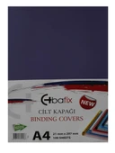 Bafix Cilt Kapağı Plastik Opak A4 160 MIC Mor (100 lü) - 1