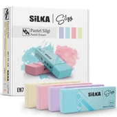 Silka Öğrenci Silgisi Pastel ( 20 Lİ )Art.4 - 1