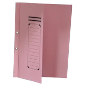 Bafix Yarım Kapak Dosya Karton Pembe (1 Paket 50 Adet) - 1