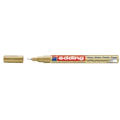 Edding Markör Boya Dekor 0.8 MM Yuvarlak Uçlu Altın 780 (10 adet) - 1