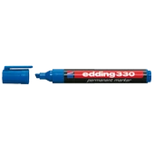 Edding Markör (10 adet)Permanent Kesik Uçlu 1-5 MM Mavi 330 - 2