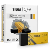 Silka Öğrenci Silgisi Siyah Rock 20 Lİ Siyah Art.No.9-20-LI-PKT - 2